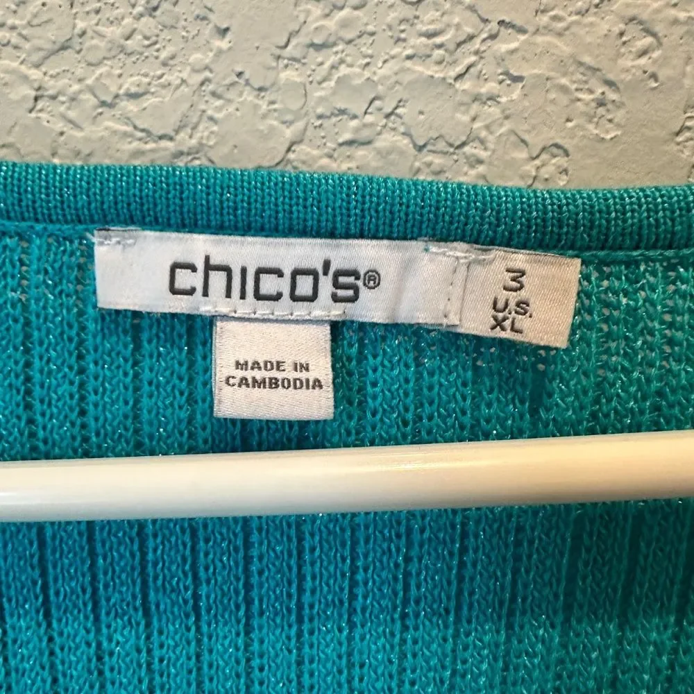 Chico’s Lightweight Sweater Size XL